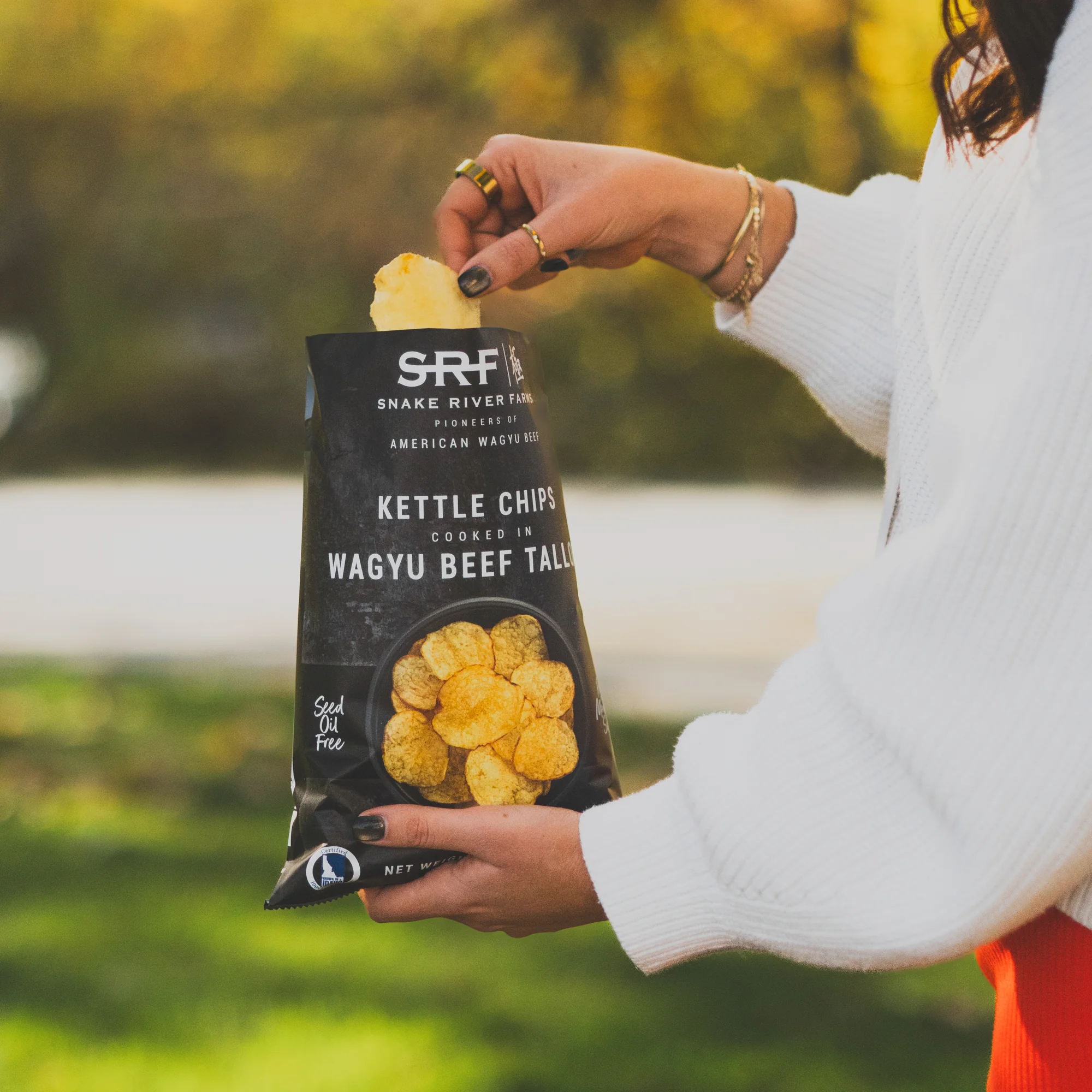 Wagyu Beef Tallow Kettle Chips 6 oz Bags - 5 Pack - Image 3